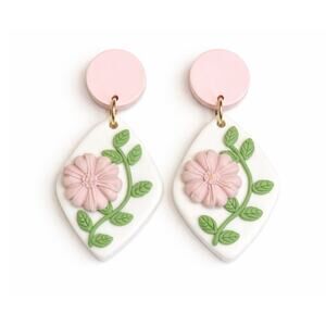 R142 New Earrings Floral R0000142
